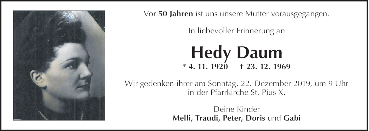 Hedy Daum Bild