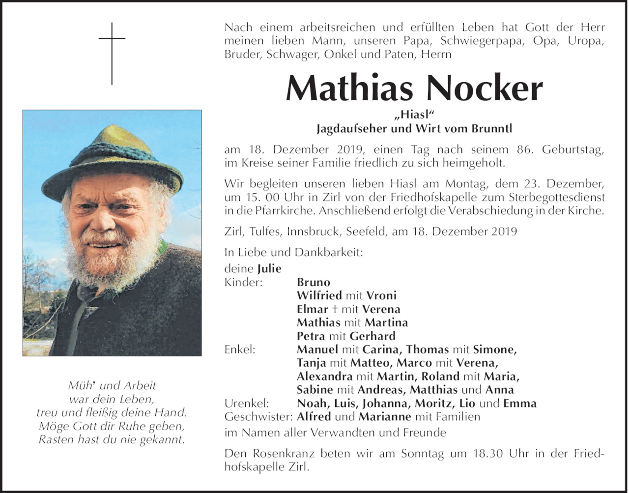 Mathias Nocker Bild
