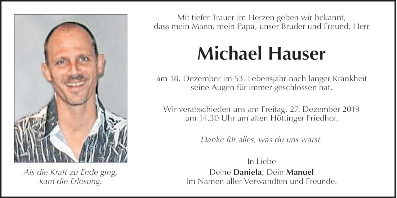 Michael Hauser Bild