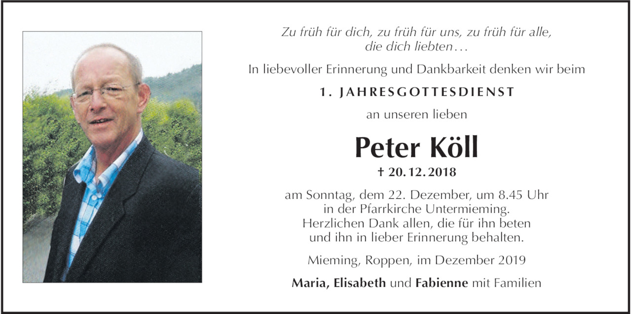 Peter Köll Bild