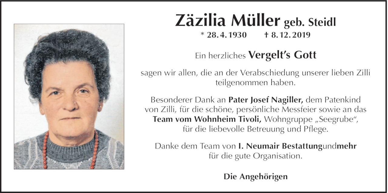 Zäzilia Müller Bild