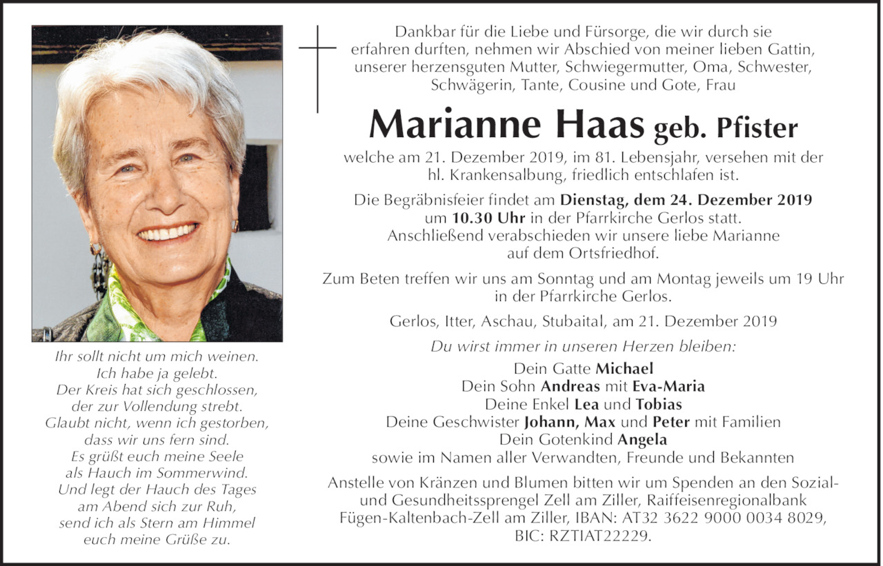 Marianne Haas Bild