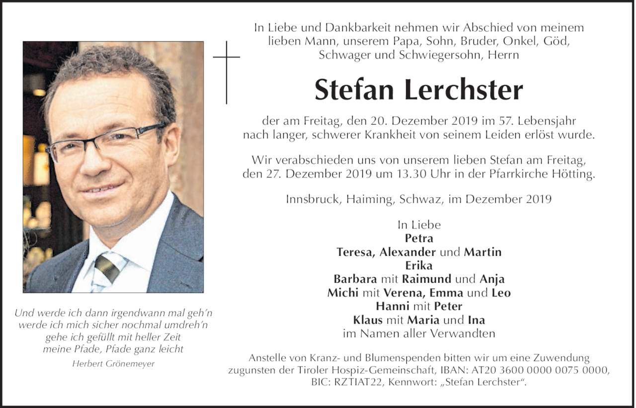 Stefan Lerchster Bild