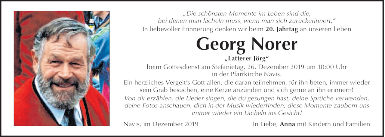 Georg Norer Bild