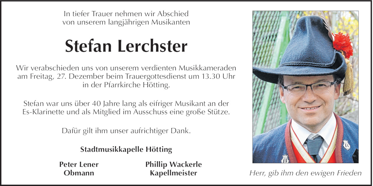 Stefan Lerchster Bild