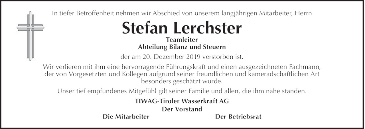 Stefan  Lerchster Bild