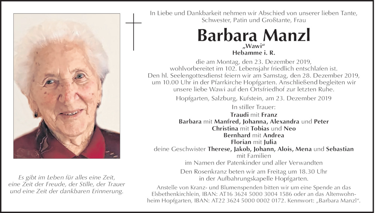 Barbara Manzl Bild
