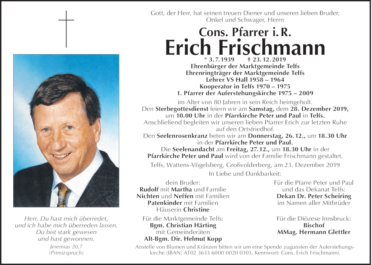 Erich Frischmann Bild