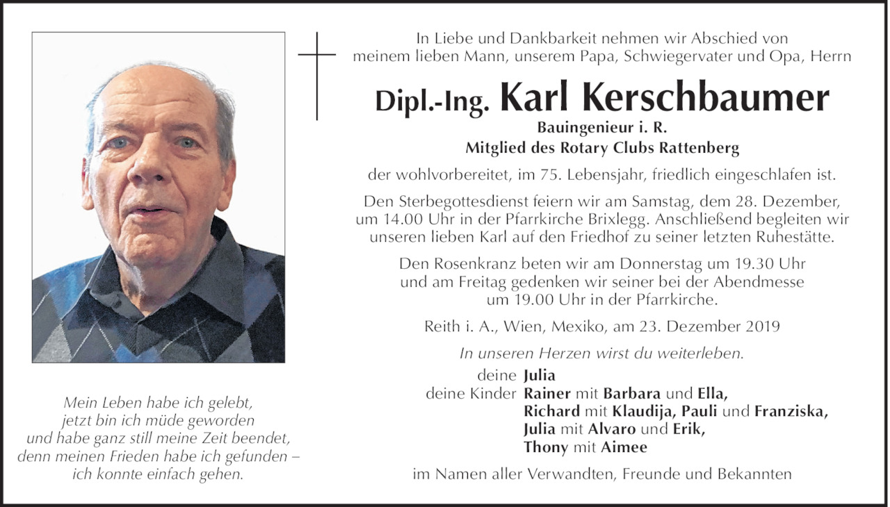 Karl Kerschbaumer Bild
