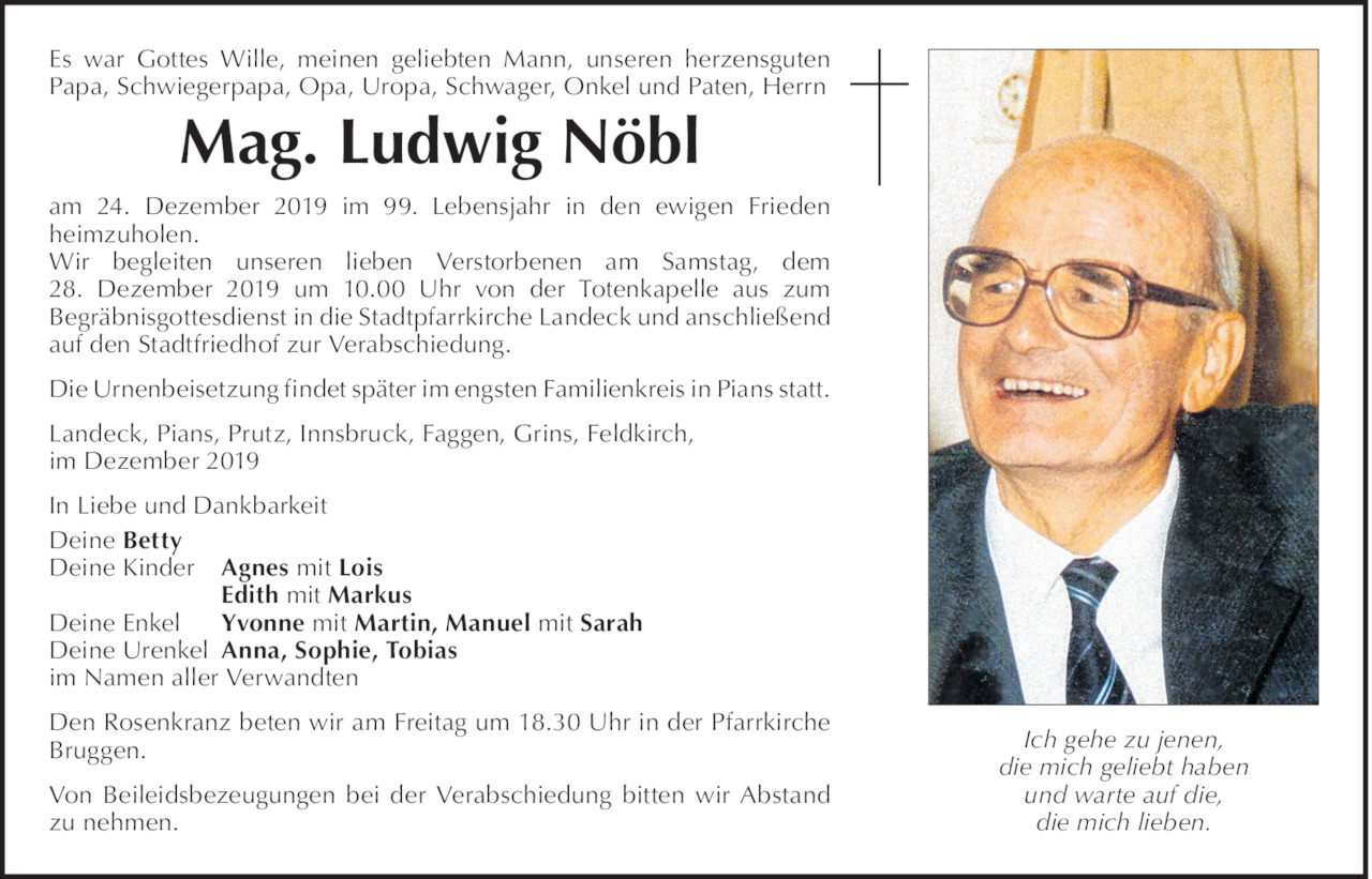 Ludwig Nöbl Bild