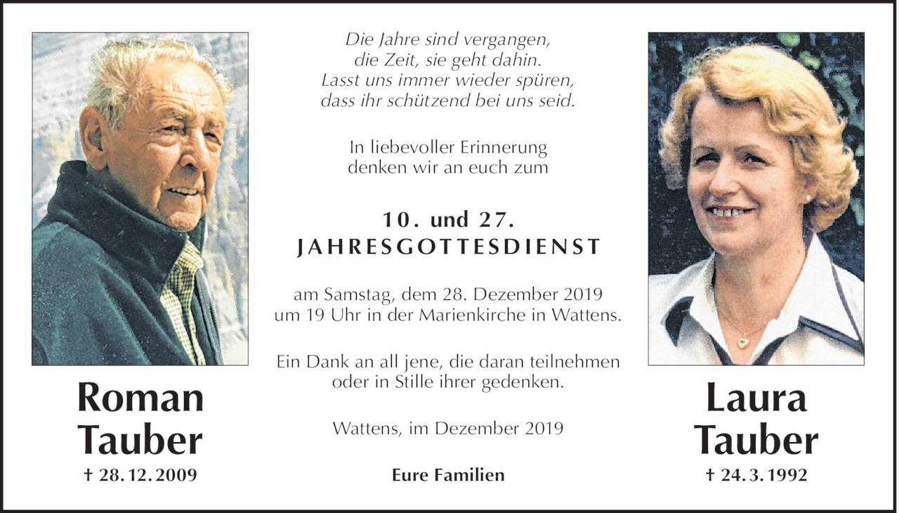 Roman und Laura Tauber Bild