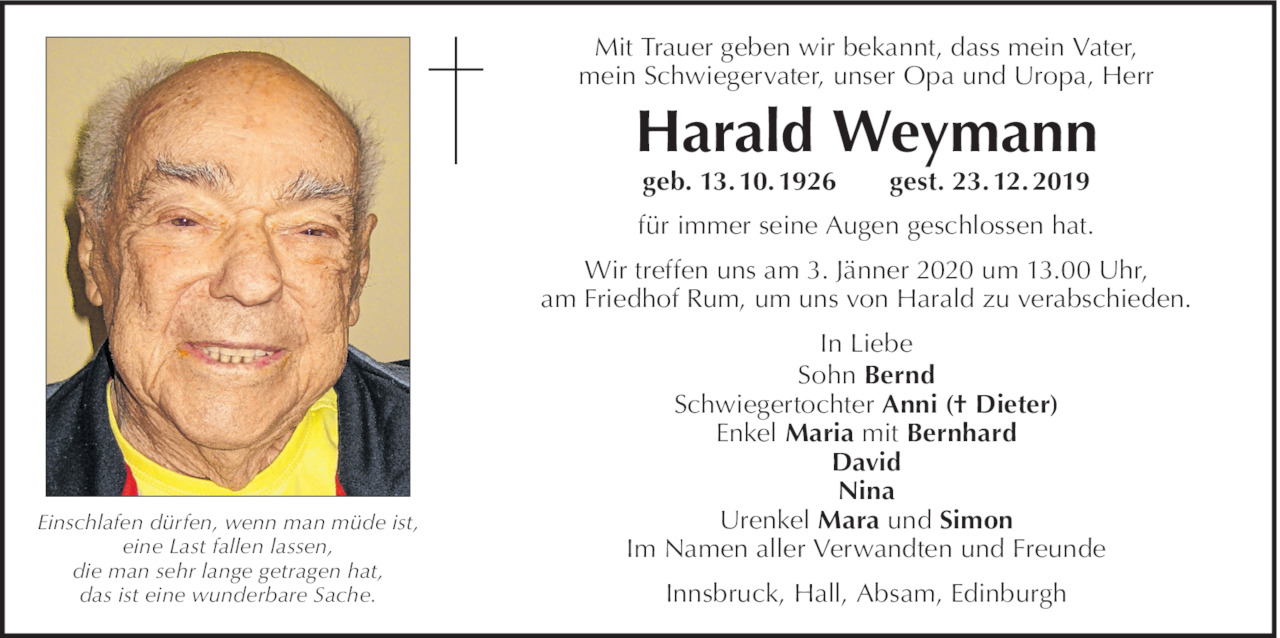 Harald Weymann Bild