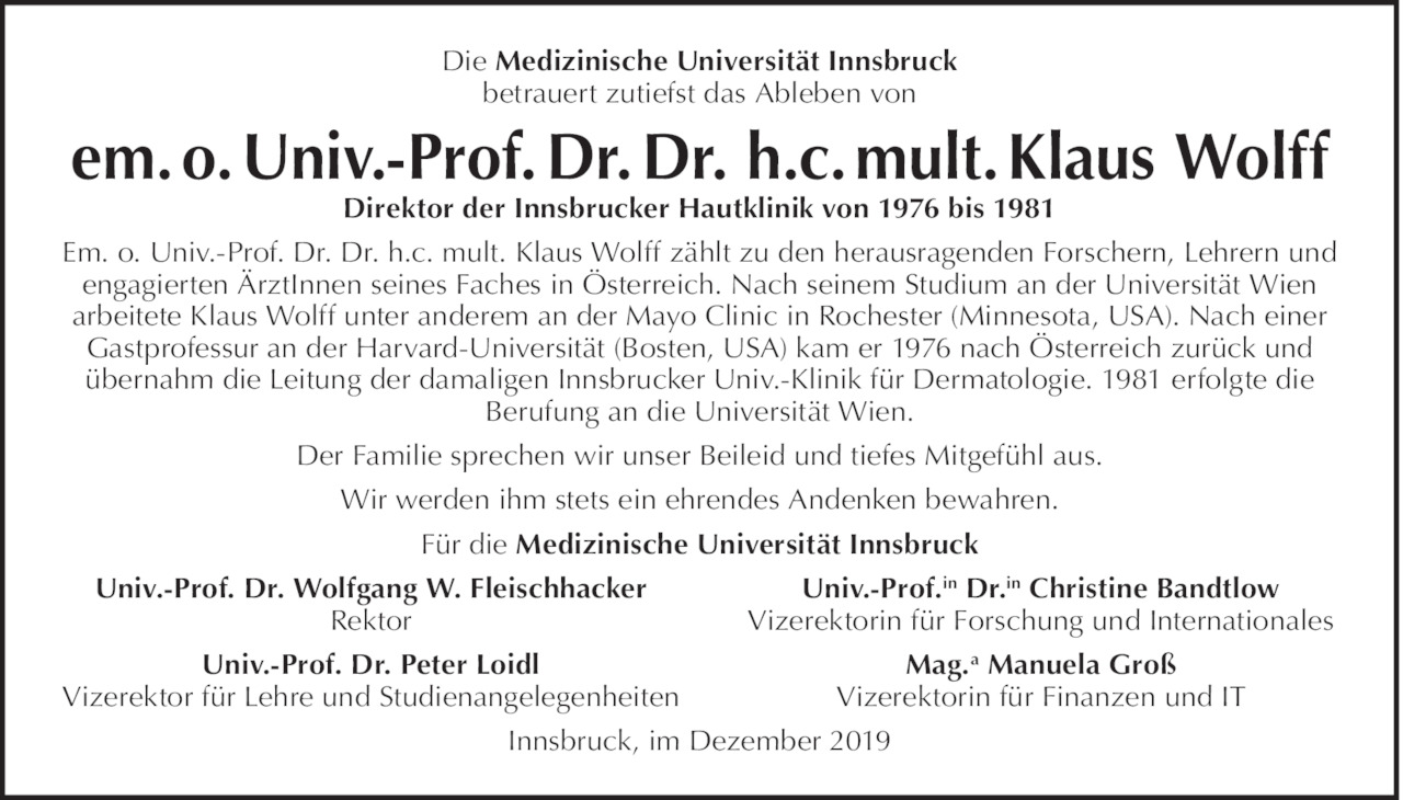 Klaus Wolff Bild