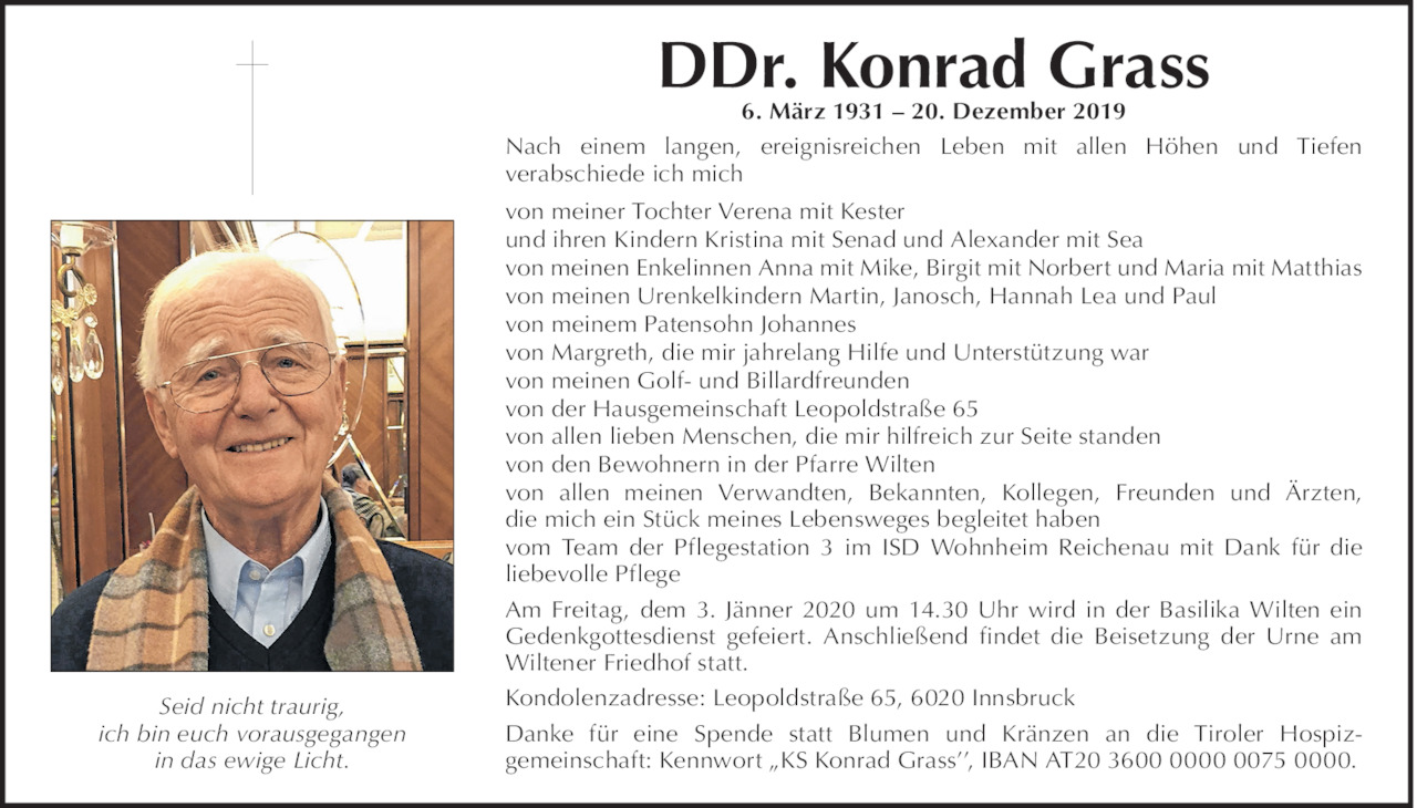 Konrad Grass Bild