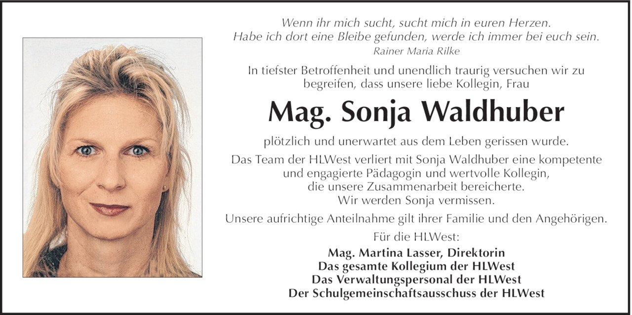 Sonja Waldhuber Bild