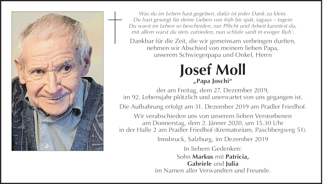 Josef Moll Bild