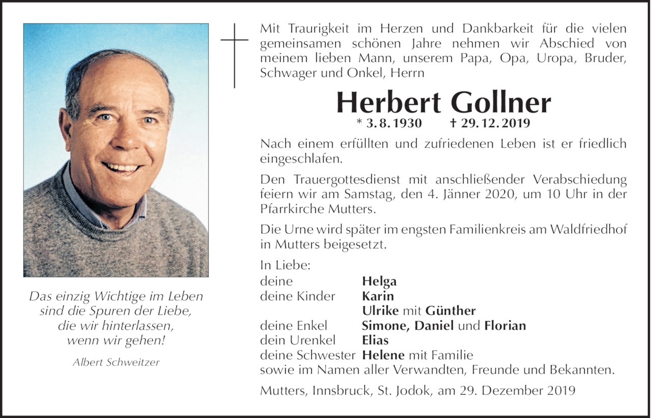 Herbert Gollner Bild