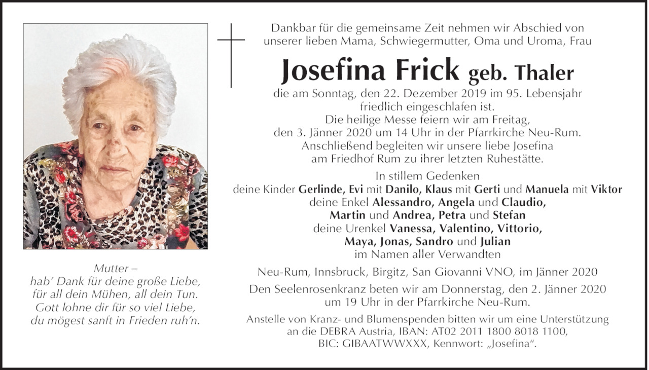 Josefina Frick Bild