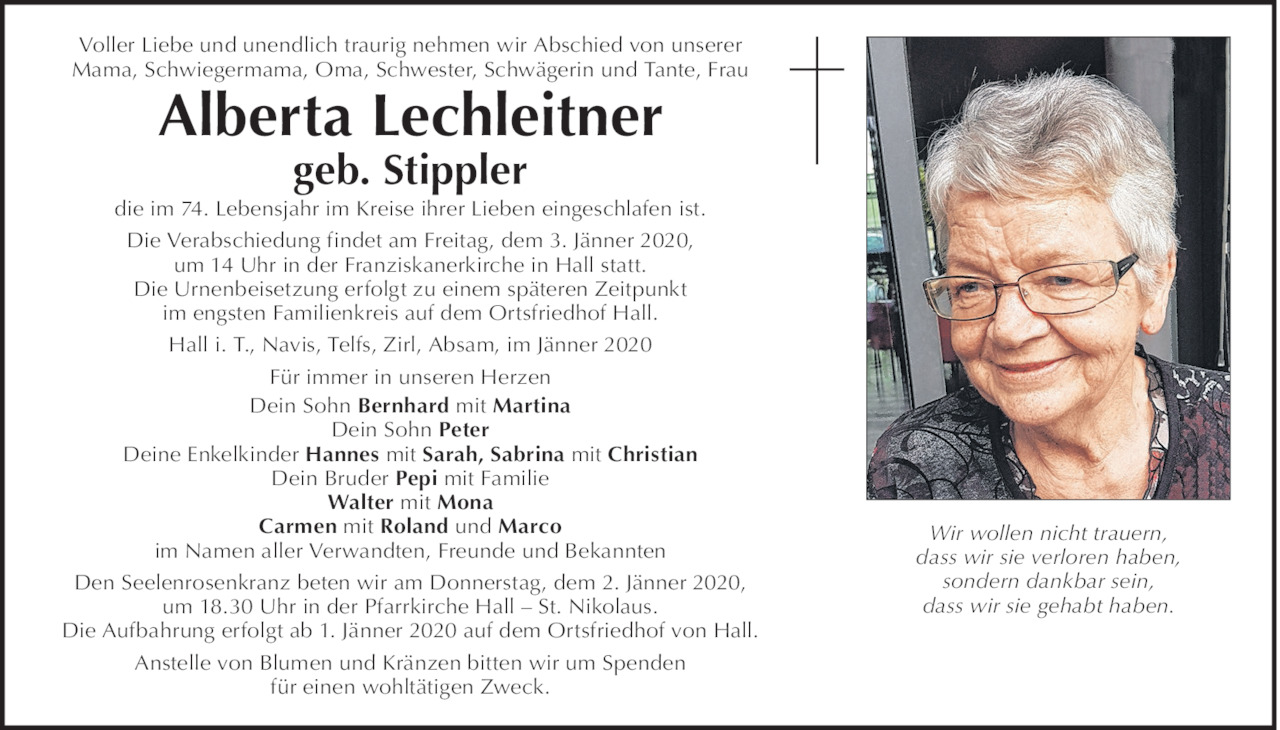 Alberta Lechleitner Bild