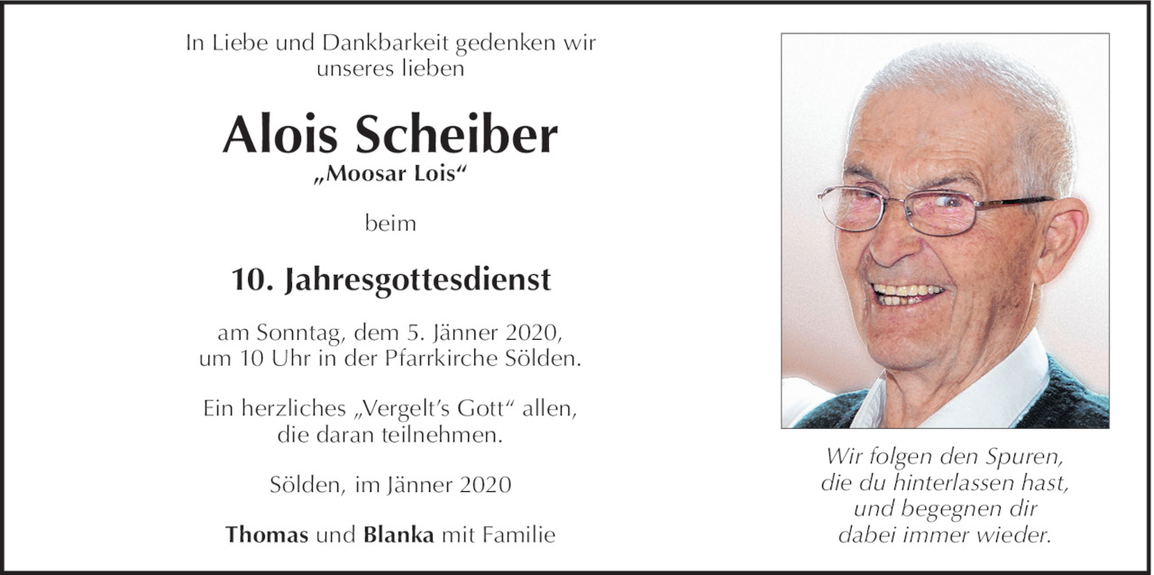 Alois Scheiber Bild