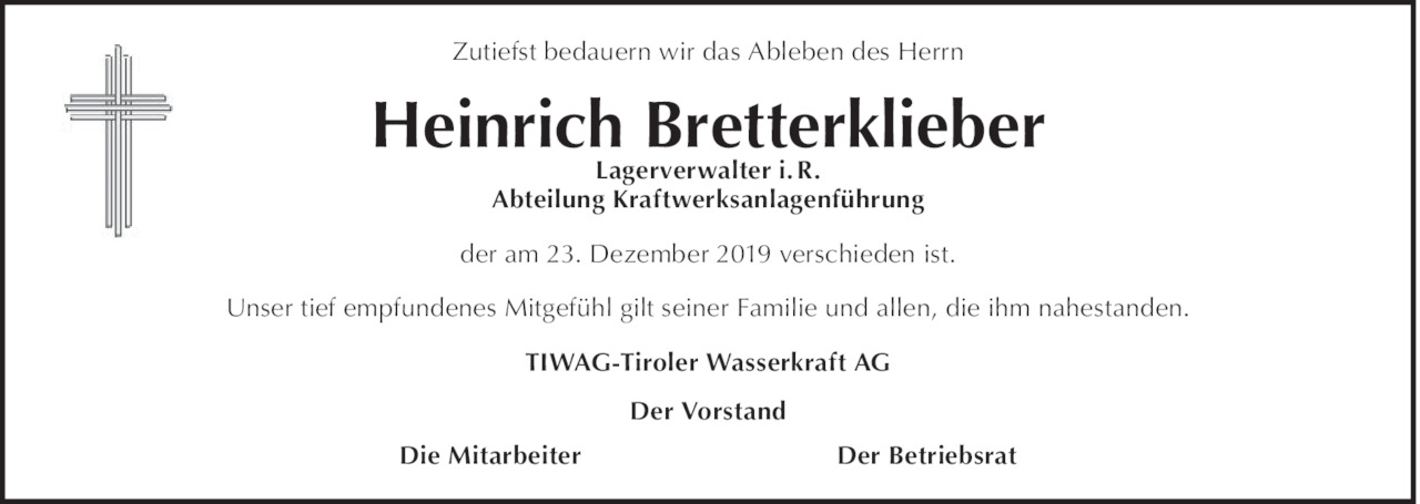 Heinrich Bretterklieber Bild