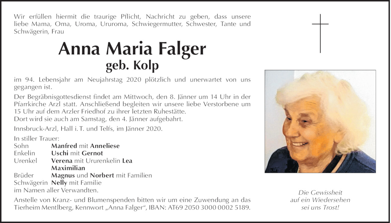 Anna Falger Bild