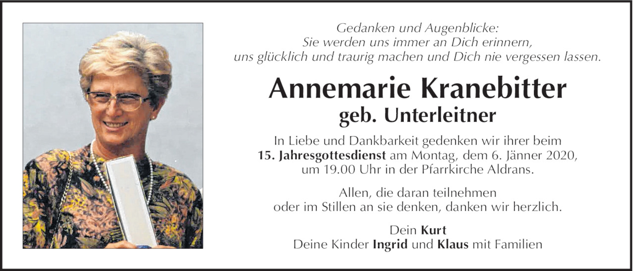 Annemarie Kranebitter Bild