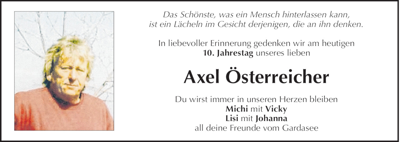Axel Österreicher Bild