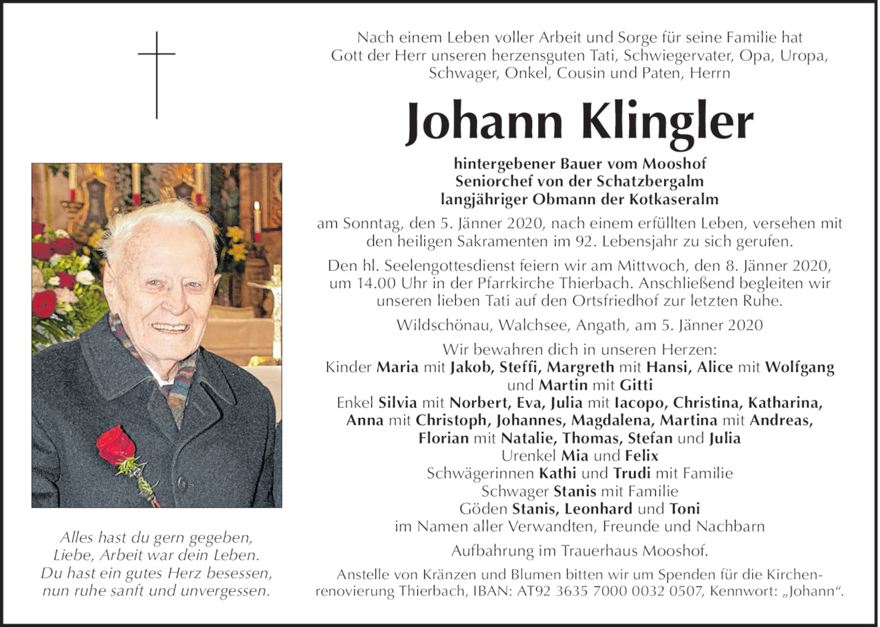 Johann Klingler Bild