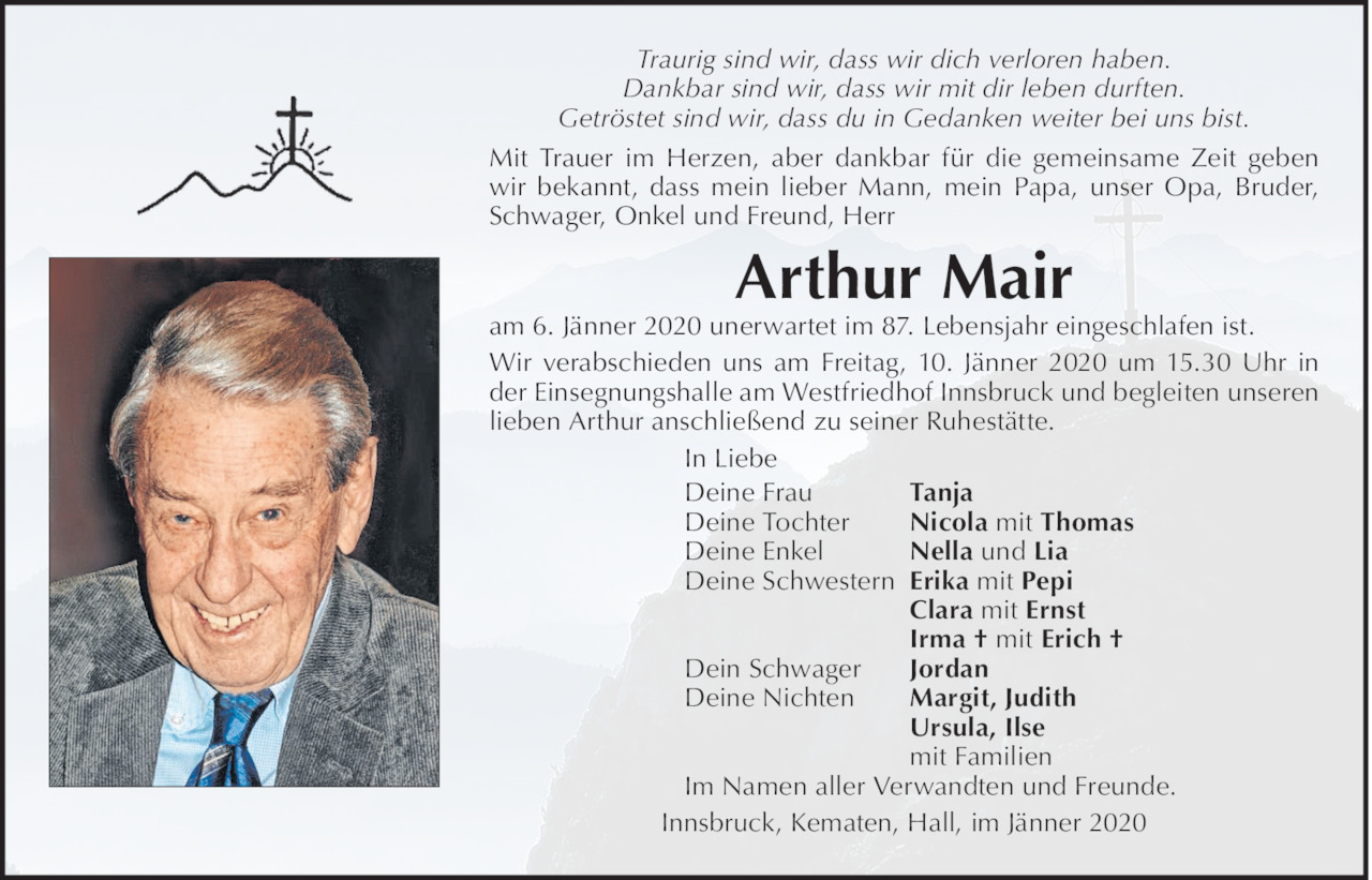 Arthur Mair Bild