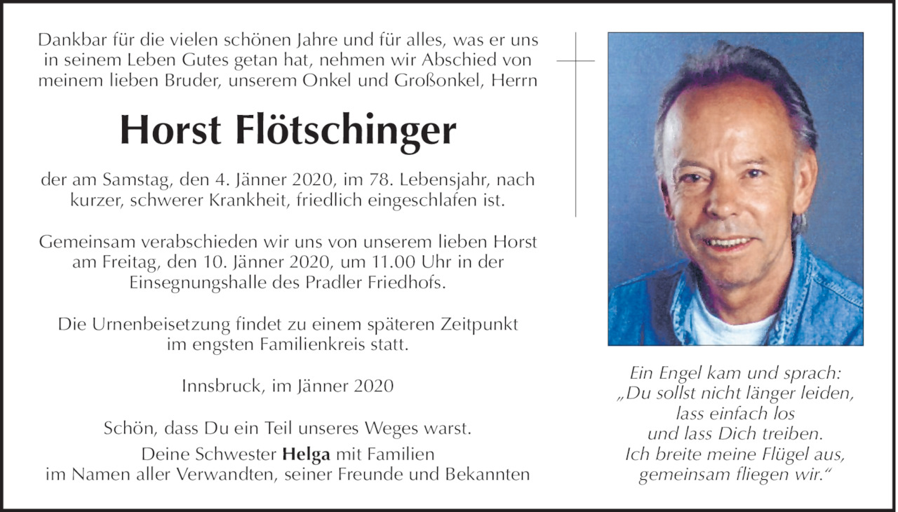 Horst Flötschinger Bild