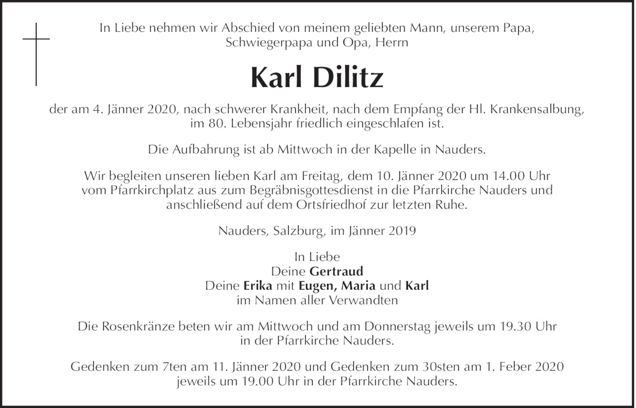 Karl Dilitz Bild