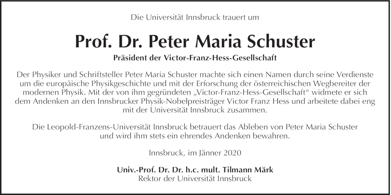 Peter Maria Schuster Bild