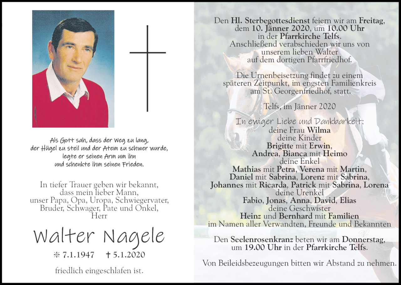 Walter  Nagele Bild
