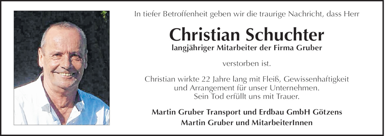 Christian Schuchter Bild