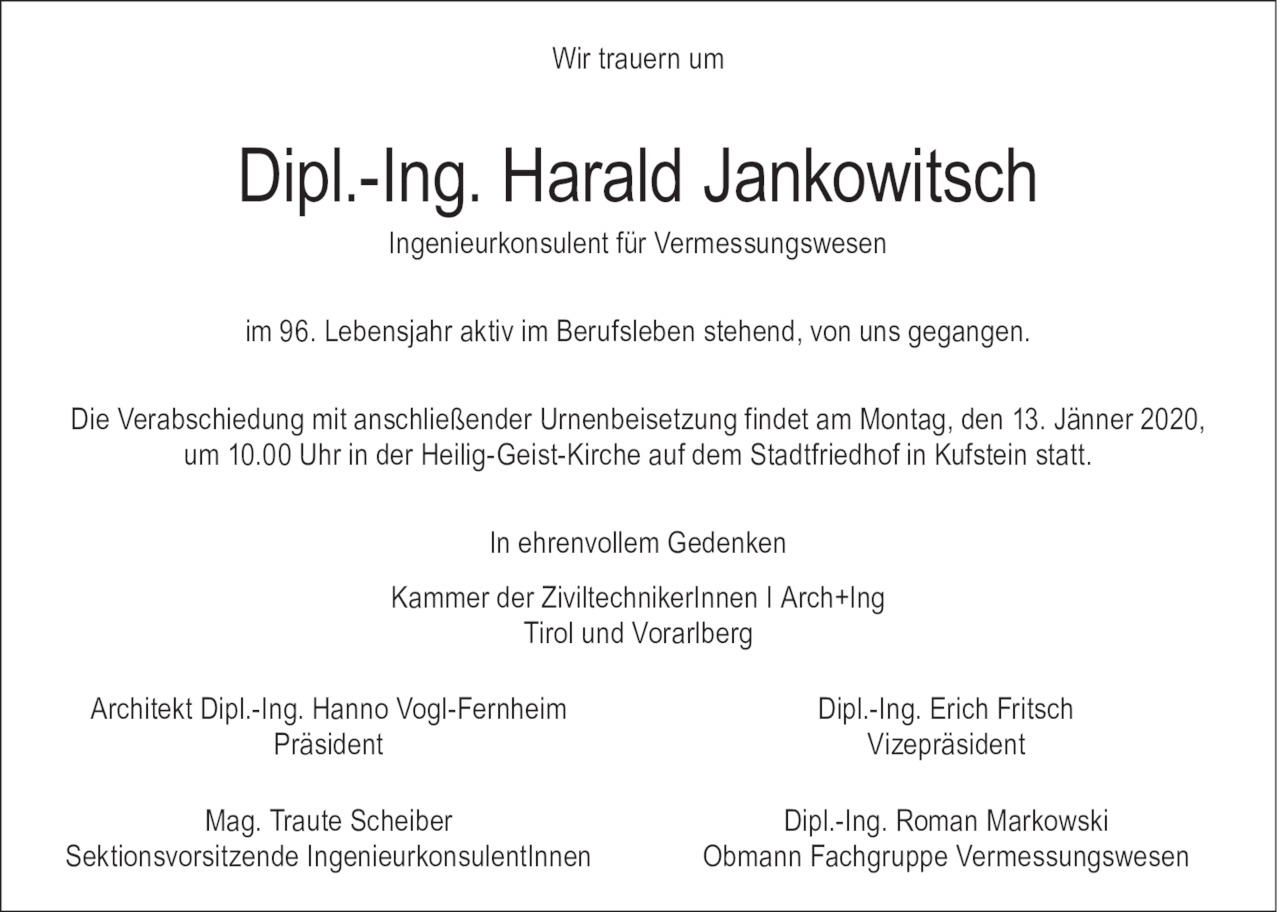 Harald Jankowitsch Bild