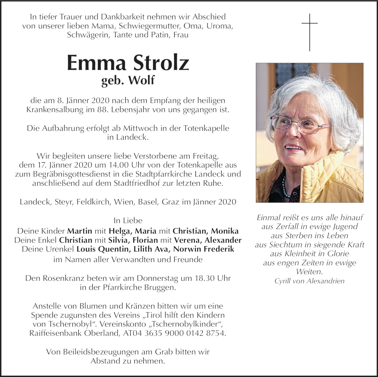 Emma Strolz Bild
