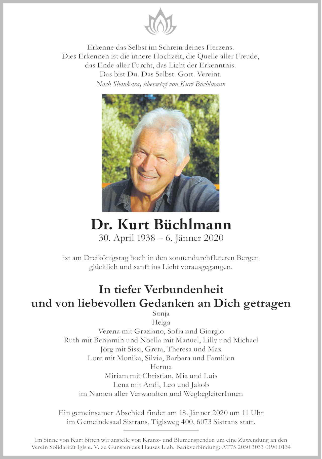 Kurt Büchlmann Bild