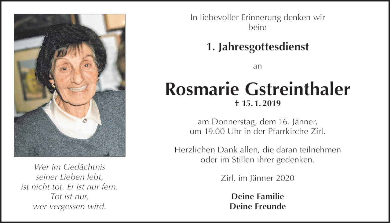 Rosmarie Gstreinthaler Bild