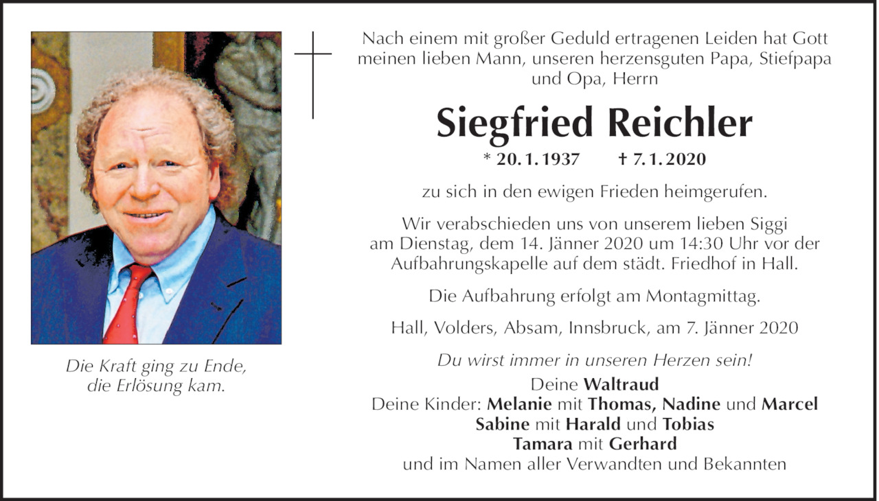 Siegfried Reichler Bild