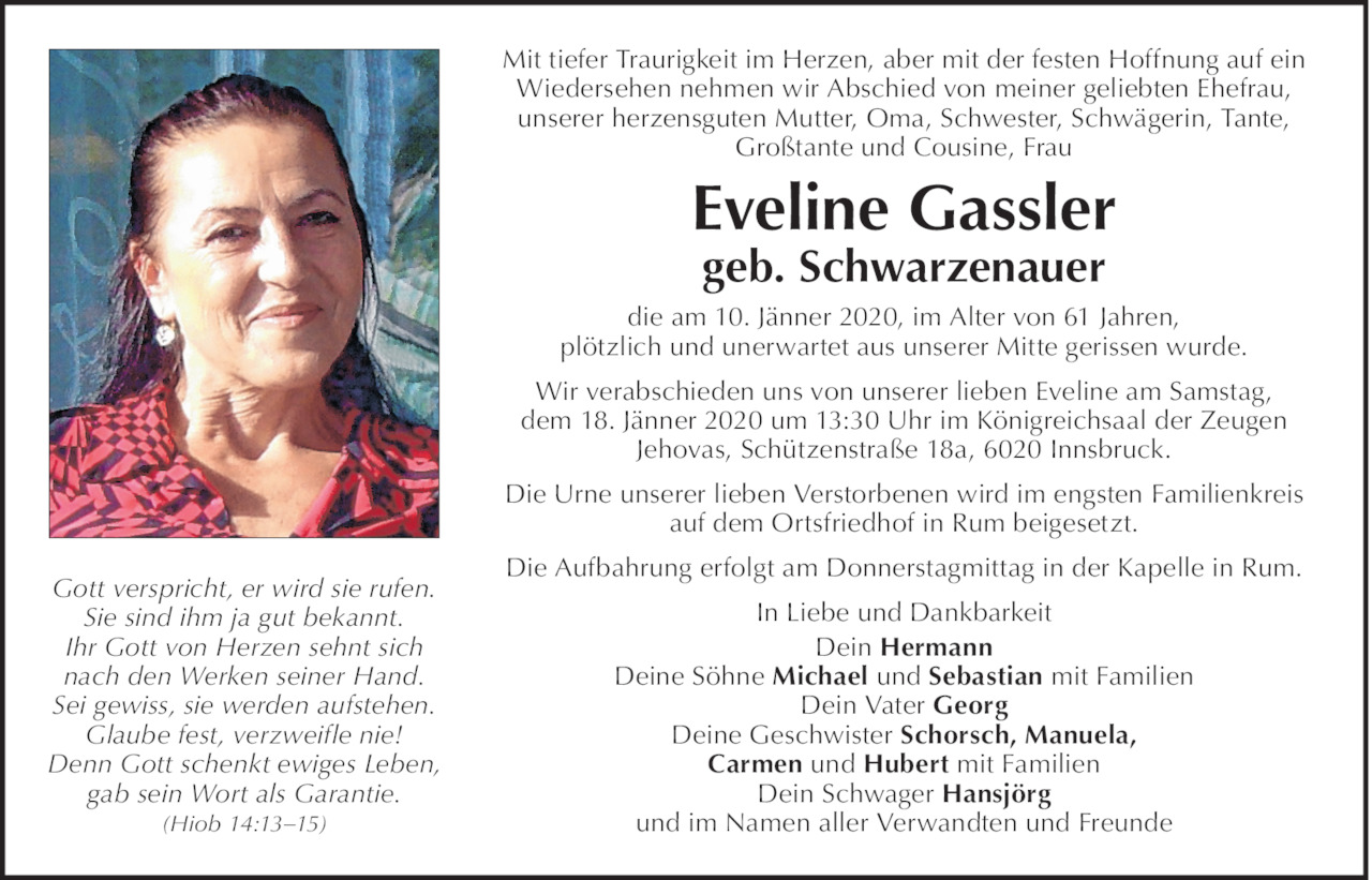 Eveline Gassler Bild