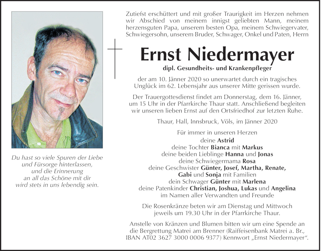 Ernst Niedermayer Bild