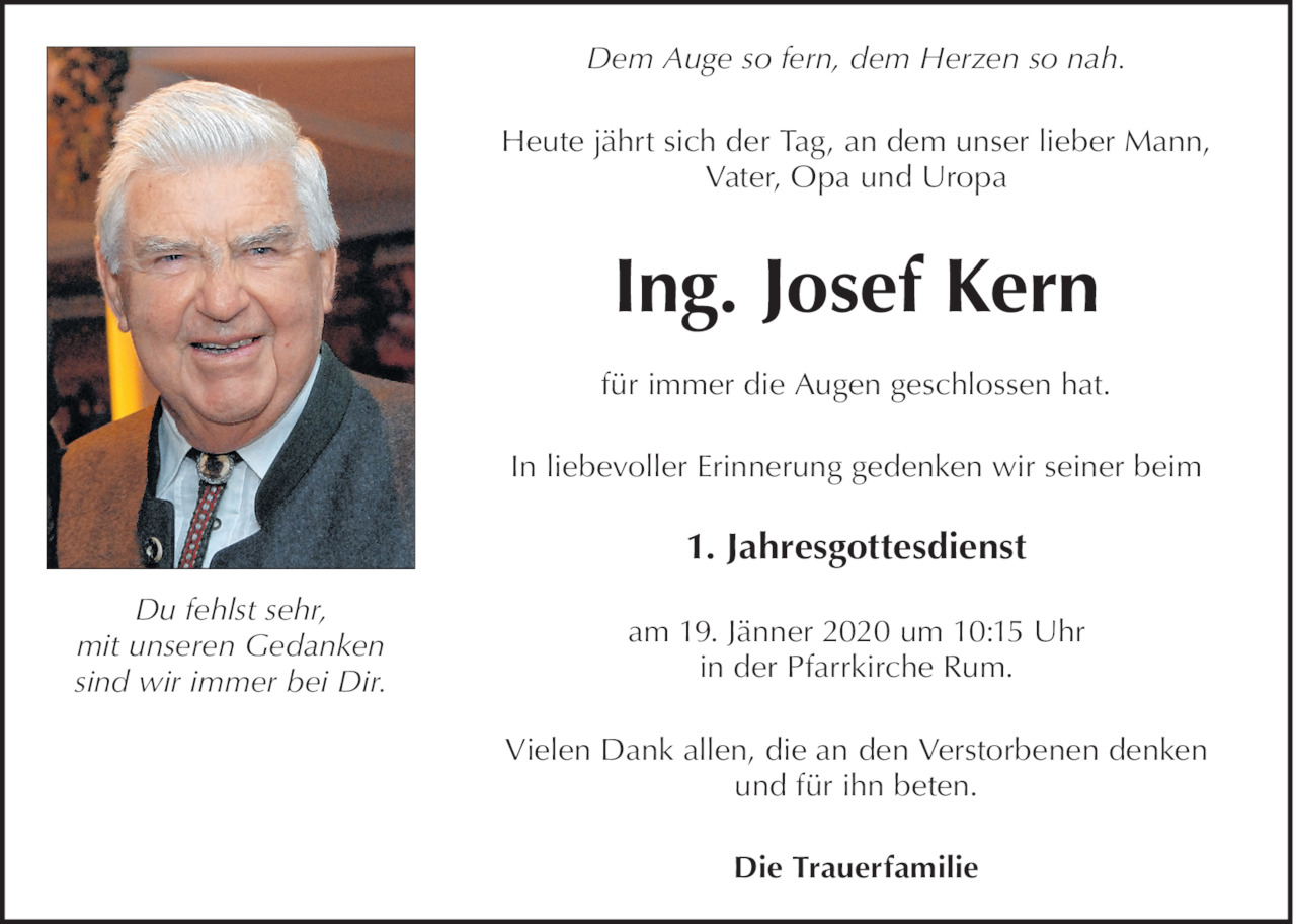 Josef Kern Bild