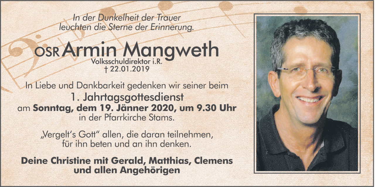 Armin Mangweth Bild