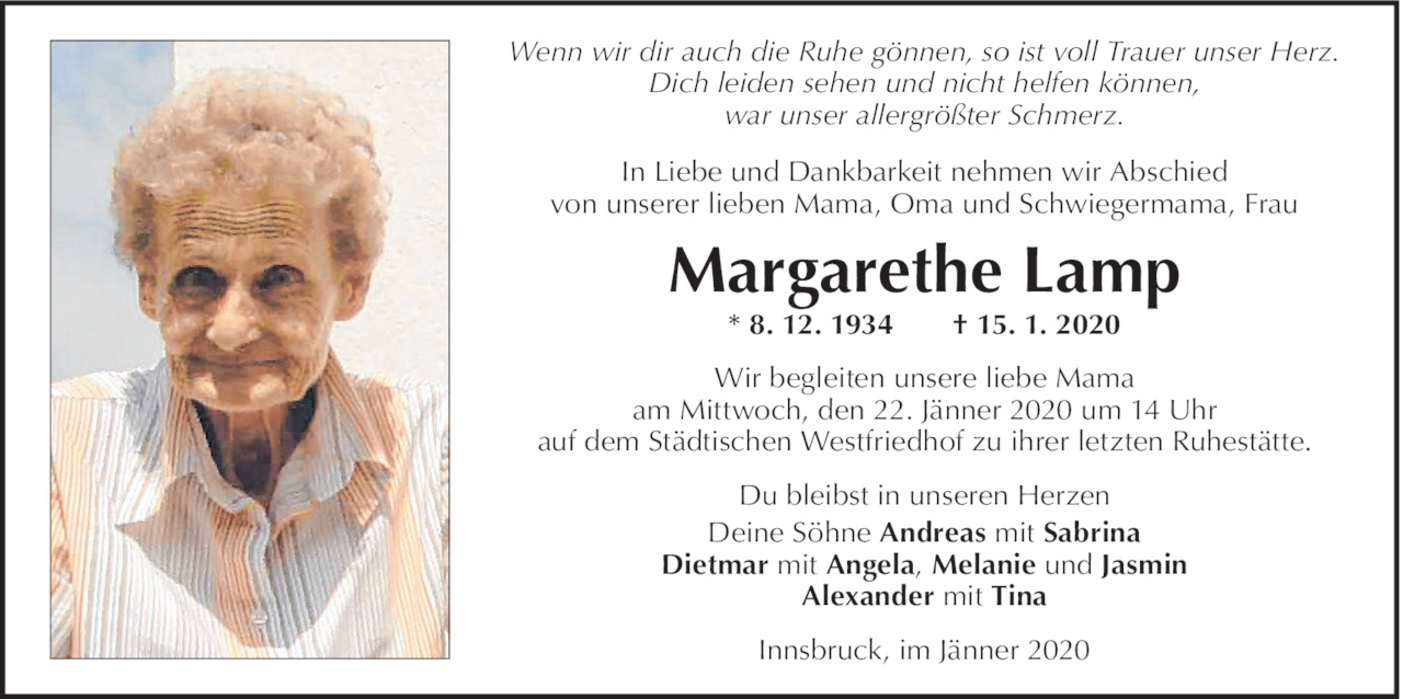Margarethe Lamp Bild