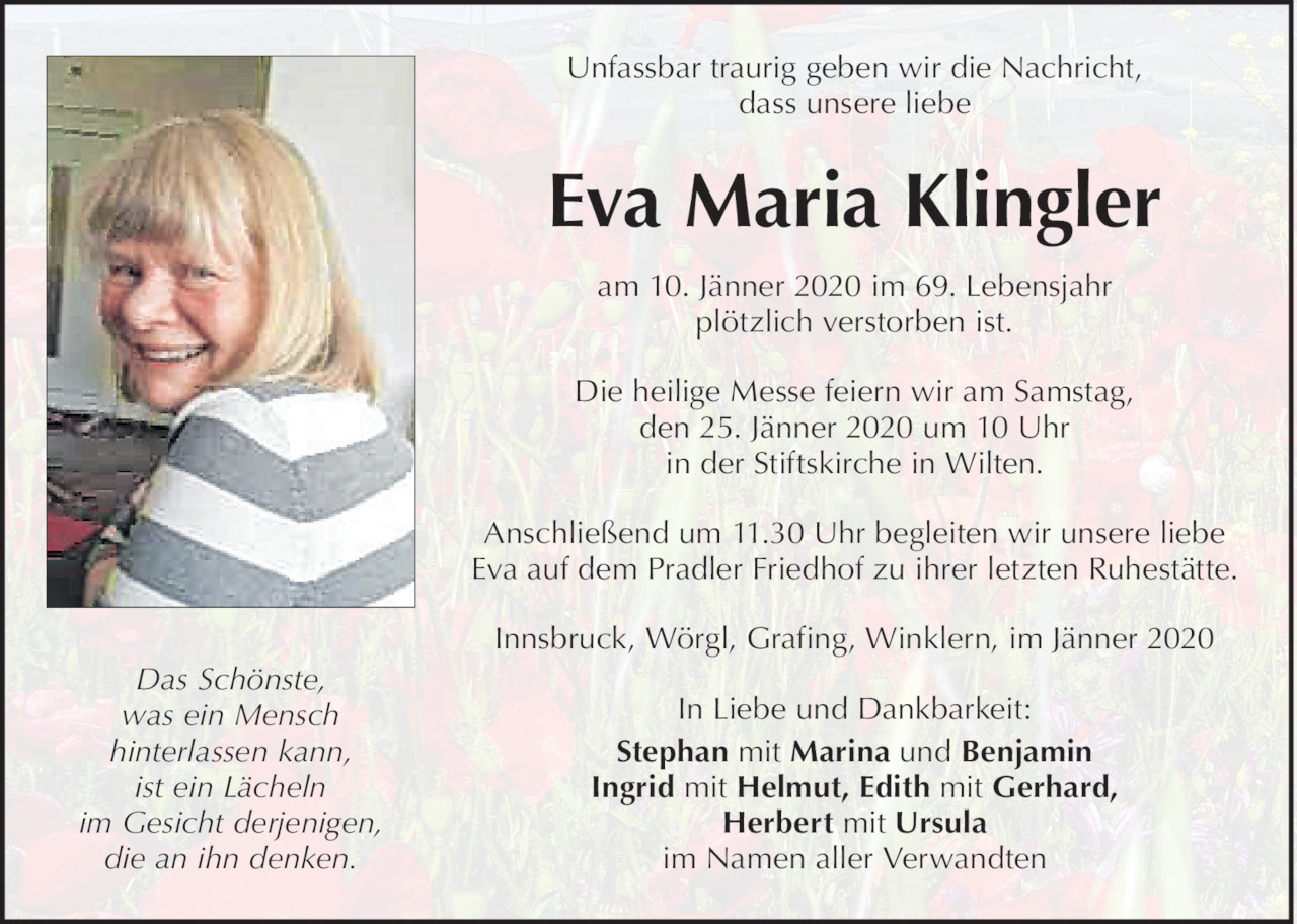 Eva Maria  Klingler Bild