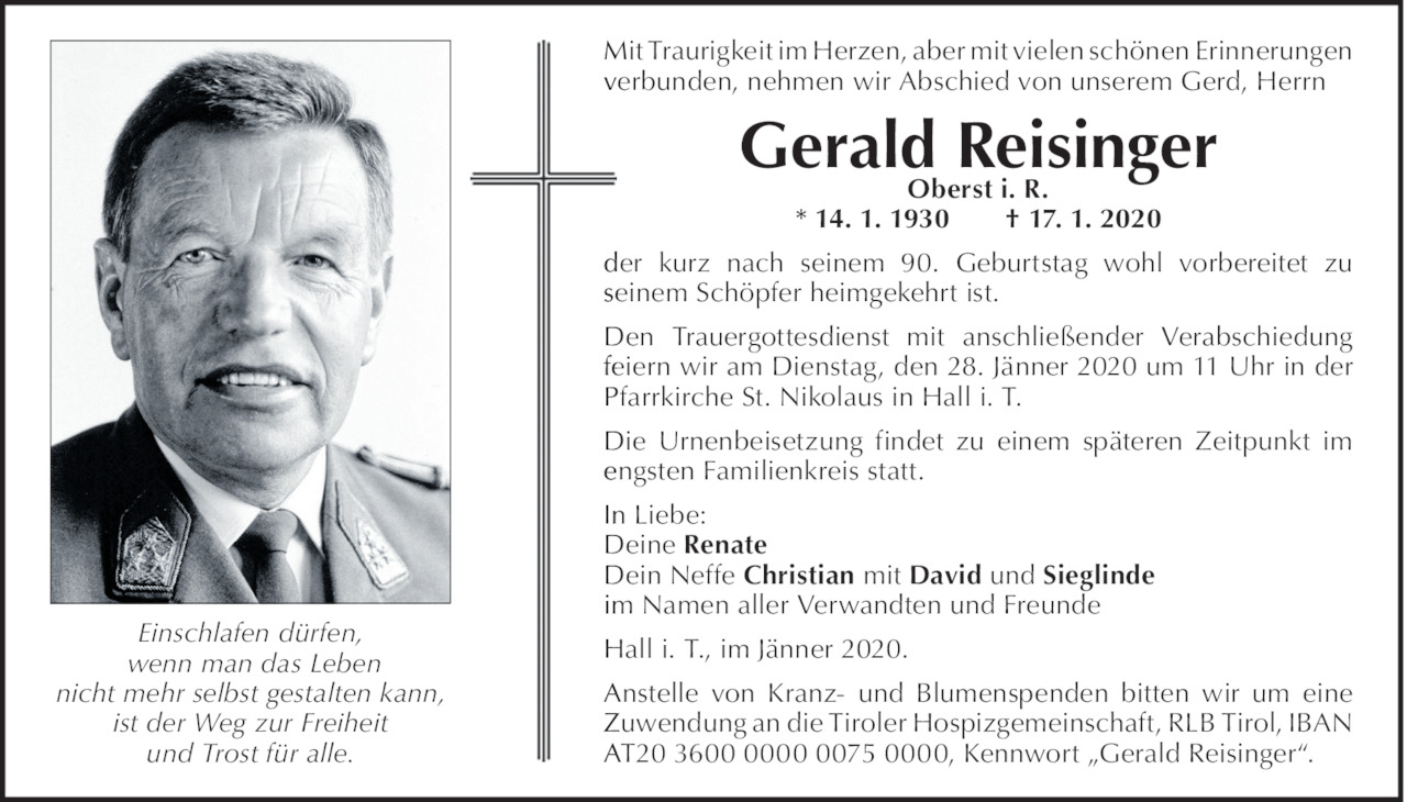 Gerald Reisinger Bild