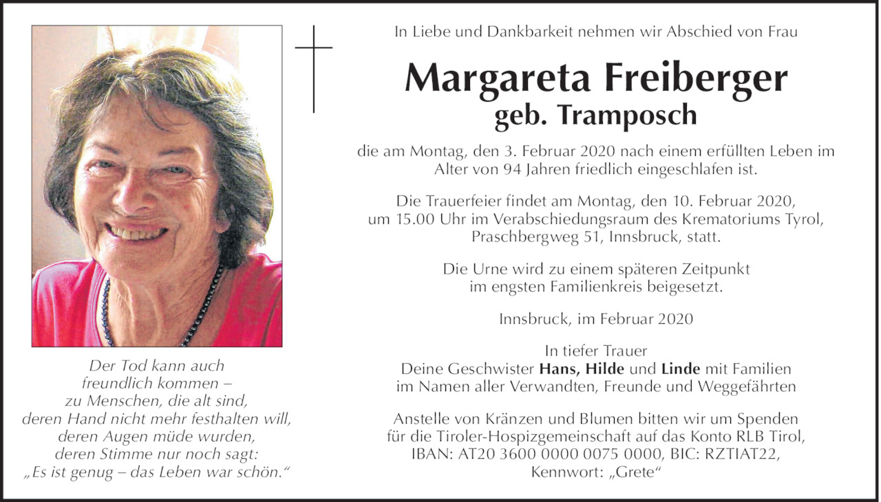Margareta Freiberger Bild