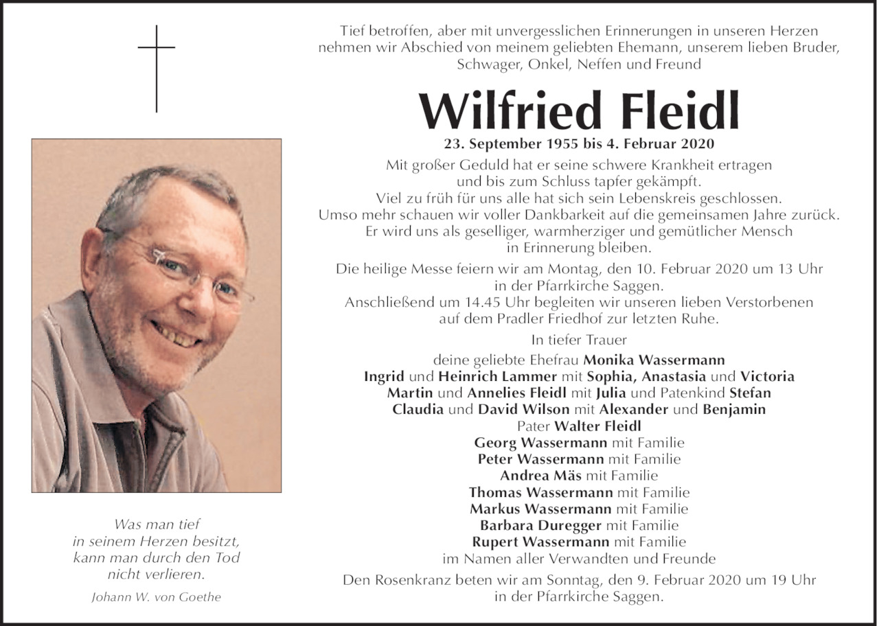 Wilfried Fleidl Bild