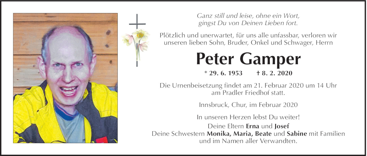 Peter Gamper Bild